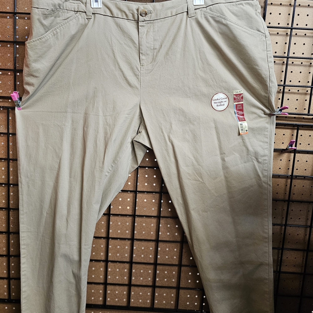 Faded Glory Women's Tan Trousers